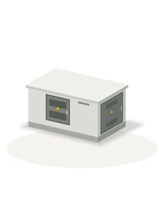 Stacja transformatorowa kompaktowa 630 kVA, pomiar SN, Energeks