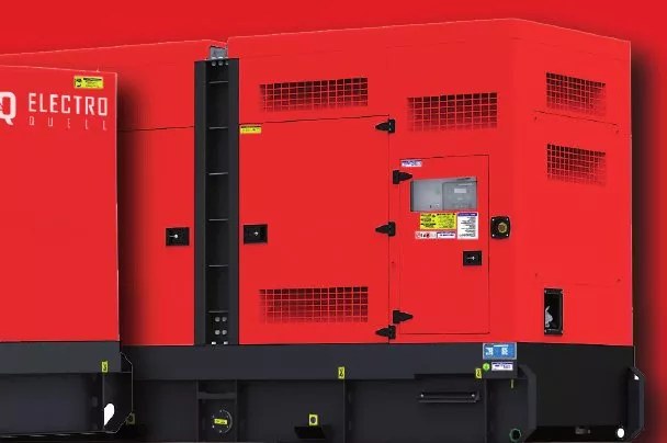 Agregat prądotwórczy ElectroQuell EQ-F2825 – 28 kVA / 25 kVA, obudowa wyciszona, SZR